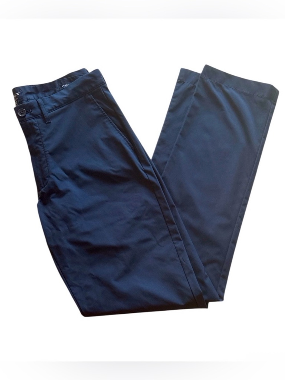 J Crew Flex Chino Pants Men’s 29x32 Navy Blue Straight Style Like New Condition